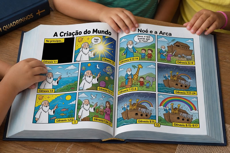 A Bíblia em quadrinhos